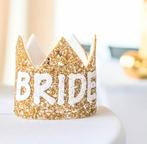 Luxe kartonnen hoedje Bride, Verzenden, Nieuw, Feestartikel, Geboorte of Huwelijk