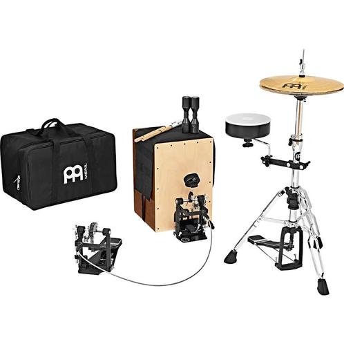 (B-Stock) Meinl Cajon Drumset met cajon, hi-hat, pedalen en, Muziek en Instrumenten, Percussie, Verzenden