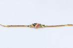Armband - 18 karaat Roségoud - 3.76ct. tw. Saffier - Robijn, Nieuw
