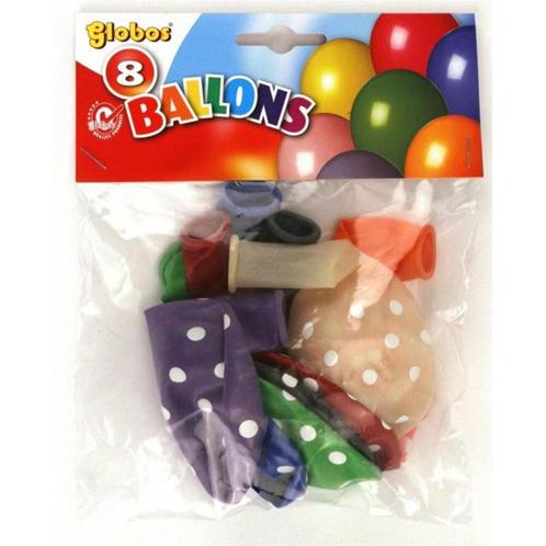 Ballonnen Stippen 8 stuks, Kinderen en Baby's, Speelgoed | Buiten | Actiespeelgoed, Nieuw, Verzenden