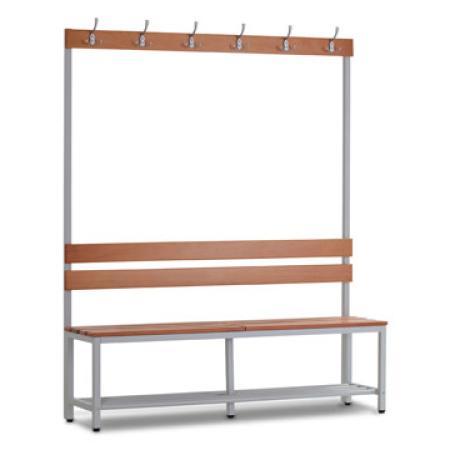 (MDK-104987) Kleedkamerbank met kledinghaken, Huis en Inrichting, Woonaccessoires | Kapstokken, Nieuw, Ophalen of Verzenden