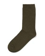 HEMA Damessokken structuur donkergroen 2+1 gratis, Kleding | Dames, Verzenden, Nieuw