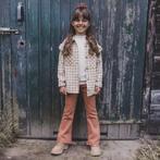 Shacket overhemd/jasje (brown check), Kinderen en Baby's, Kinderkleding | Maat 104, Nieuw, Meisje, Looxs, Jas