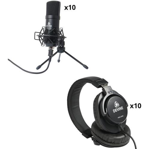 Devine podcast/videoconference starterpack, Audio, Tv en Foto, Professionele Audio-, Tv- en Video-apparatuur, Verzenden