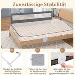 Bedhekje - 180 cm - Bedrand - Bedrail - Bedrek - Grijs - COS, Verzenden, Zo goed als nieuw