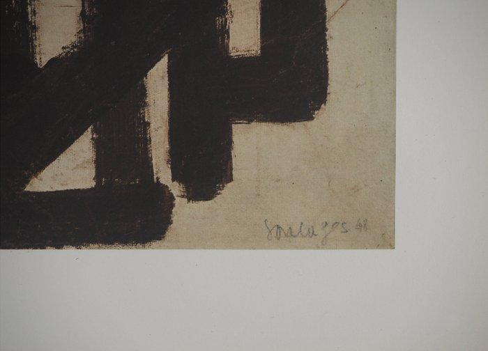 Pierre Soulages (1919-2022) - Peinture 1948, Antiek en Kunst, Antiek | Overige Antiek