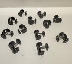 Roco H0 - Model treinbevestiging (24) - Set metalen assen en, Nieuw