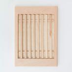 HOCHO Beukenhouten Broodsnijplank 355x250x22 mm – Met Kru., Ophalen of Verzenden, Nieuw