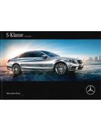 2016 MERCEDES BENZ S-KLASSE BROCHURE DUITS, Nieuw, Author