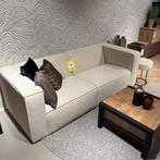 3-zitsbank Minety Beige - Profijt Meubel, Nieuw, 75 tot 100 cm, Ophalen of Verzenden, Rechte bank