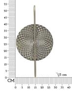 WANDLAMP ZILVERKLEURIG CM 28X15X54, Huis en Inrichting, Lampen | Wandlampen, Ophalen of Verzenden, Nieuw