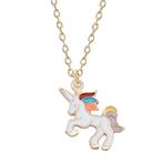 Fako Bijoux® - Kinderketting - Eenhoorn / Unicorn - 21x18mm, Sieraden, Tassen en Uiterlijk, Kettingen, Verzenden, Nieuw