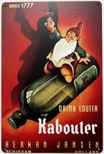 Drink louter kabouter reclamebord, Verzamelen, Merken en Reclamevoorwerpen, Ophalen of Verzenden, Nieuw