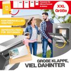 Brievenbus met krantenvak met wandmontage - RVS - 2x, Verzenden, Nieuw