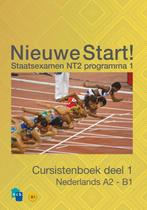 Nieuwe Start! Nederlands voor het staatsexamen / Deel 1 / A2, Boeken, Verzenden, Zo goed als nieuw, Joke Kalisvaart