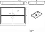 ACO House and Garden schoonloper onderbak 600 x 400 mm PP, Doe-het-zelf en Verbouw, Buizen en Afvoer, Ophalen of Verzenden, Nieuw