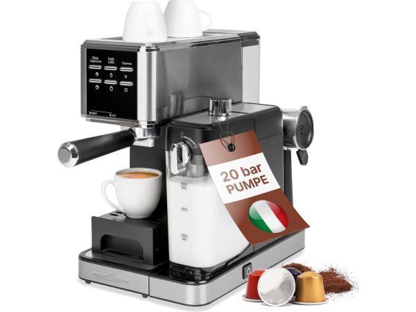 Veiling - ProfiCook PC-ES-KA 1266 Espresso / capsule machine, Witgoed en Apparatuur, Koffiezetapparaten