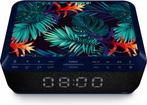 Bigben Wekkerradio - Draadloze Telefoon Oplader - Jungle, Witgoed en Apparatuur, Wekkers, Verzenden, Nieuw