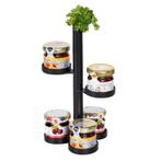 GGM Gastro | (4 stuks) Jam etagere / Buffethouder - Zwart -, Verzenden, Nieuw in verpakking