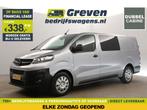 Opel Vivaro 2.0 CDTI L3H1 DC 5 Pers 360Cam Navi PDC €338pm, Nieuw, Zilver of Grijs, Opel, Handgeschakeld