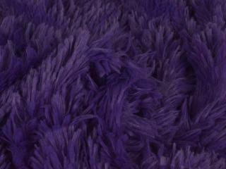 Langharig bont stof – Paars, Hobby en Vrije tijd, Stoffen en Lappen, 120 cm of meer, 200 cm of meer, Paars, Nieuw, Polyester, Ophalen of Verzenden