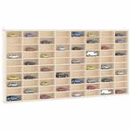 vidaXL Houten verzamelvitrine met 80 vakken 80x4,5x40,5 cm, Huis en Inrichting, Verzenden, Nieuw