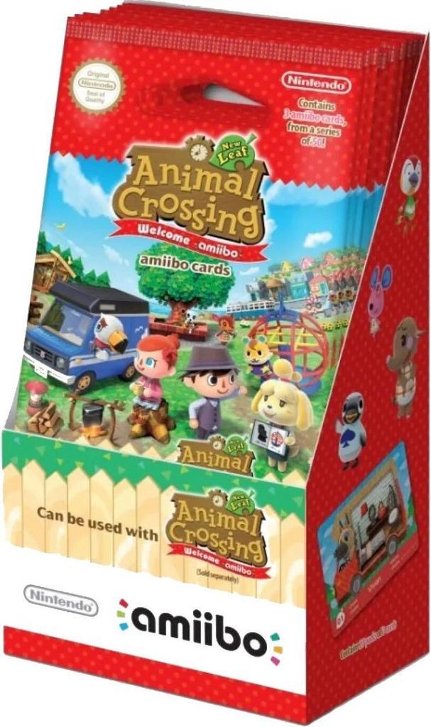 Amiibo Animal Crossing New Leaf Cards Booster Box - Incl. 20, Spelcomputers en Games, Spelcomputers | Nintendo Consoles | Accessoires