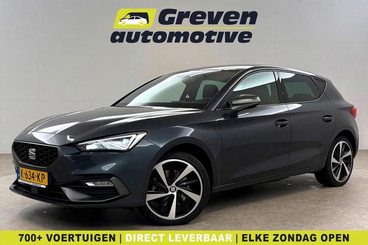 SEAT Leon 1.4 TSI eHybrid PHEV FR Virtual Sfeer Adaptive NAP, Auto's, Seat, Lease, Automaat, Overige carrosserieën, Zilver of Grijs