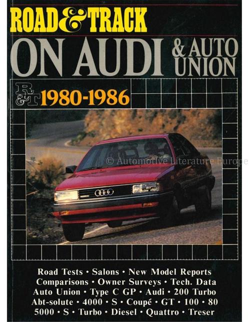 ROAD & TRACK ON AUDI 1980-1986, Boeken, Auto's | Boeken, Audi