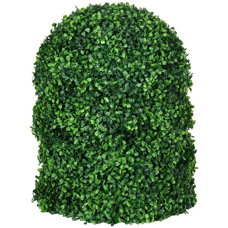 TRUUSK 2-delige Buxus Bol Set Kunstplanten - UV-bescherming, Huis en Inrichting, Woonaccessoires | Kunstplanten en Kunstbloemen