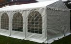 Premium Partytent PVC 6x6x2 mtr in Wit (6x6 meter)