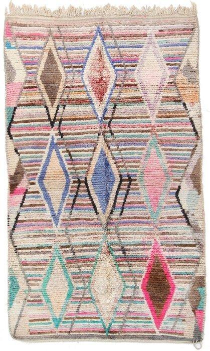 Zeldzaam vintage echt Berbers uit Marokko - Boujaad, Huis en Inrichting, Stoffering | Tapijten en Kleden