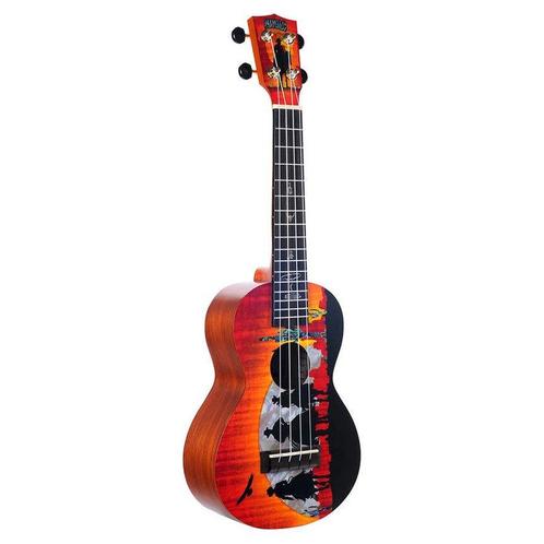 Mahalo MA2WW Artist Elite Series Concert Ukulele Wild West, Muziek en Instrumenten, Snaarinstrumenten | Overige, Nieuw, Ophalen of Verzenden