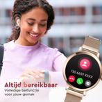 Golden Sound AMOLED Smartwatch Dames - 3 extra bandjes -, Sieraden, Tassen en Uiterlijk, Smartwatches, Ophalen of Verzenden, Zo goed als nieuw