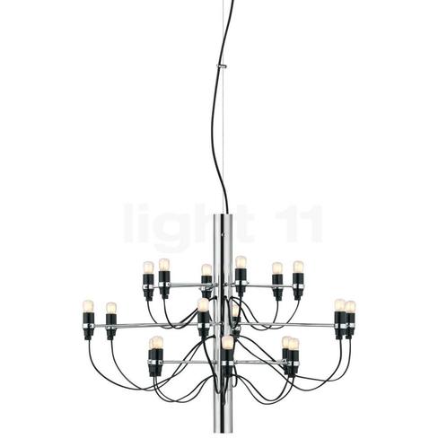Flos 2097-18 incl. LED lichtbron, chroom glanzend - incl. 18, Huis en Inrichting, Lampen | Hanglampen, Nieuw, Verzenden