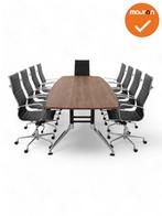 Grote vergadertafel - bootvormig SIGN - 320x120 cm - NIEUW, Zakelijke goederen, Kantoor en Winkelinrichting | Kantoormeubilair en Inrichting