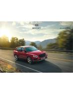 2018 BENTLEY BENTAYGA BROCHURE DUITS, Nieuw, Author