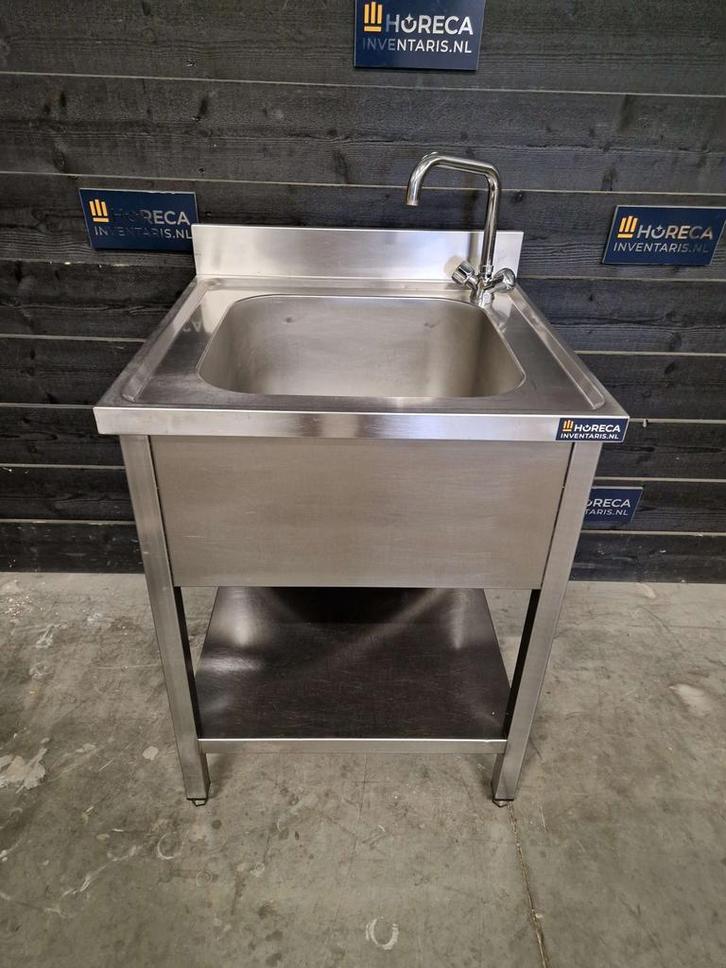 Wastafel | RVS | wasbak | 70cm, Zakelijke goederen, Horeca | Keukenapparatuur, Gebruikt, RVS Meubilair