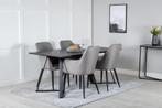 Eetkamerstoel - Claudia - Grijs - Jörn, Verzenden, Nieuw