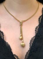 Halsketting - 18 karaat Geel goud - Gouden ketting van 18 kt, Sieraden, Tassen en Uiterlijk, Kettingen, Nieuw