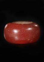 Oude Egypte, Nieuwe rijk Kornalijn Hair ring (Zonder