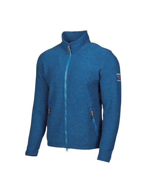 Ivanhoe vest Louie voor heren van wol - Electric Blue - B..., Kleding | Heren, Truien en Vesten, Blauw, Nieuw, Verzenden