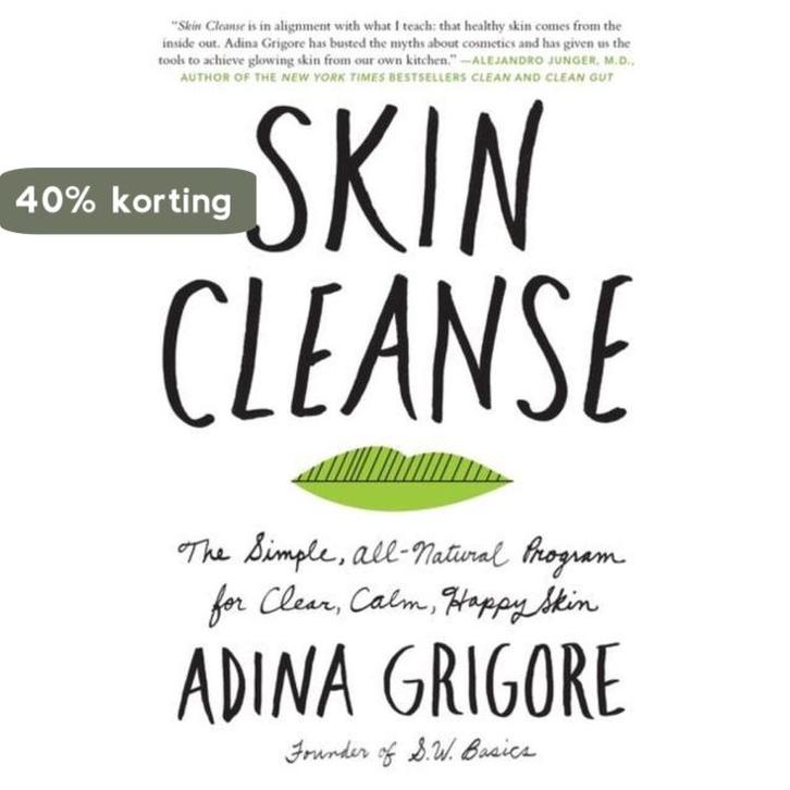 Skin Cleanse 9780062332554 Adina Grigore, Boeken, Taal | Engels, Gelezen, Verzenden