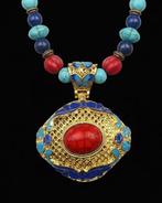 Lapis lazuli - Howlite turquoise - Boeddhistische