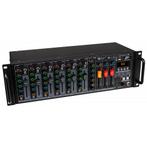 JB systems LIVERACK-10 19 inch rackmixer met mediaspeler, Muziek en Instrumenten, Mengpanelen, Verzenden, Nieuw