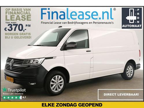 Volkswagen Transporter 2.0 TDI L2H1 150PK DSG AUT Cam €370pm, Auto's, Bestelauto's, Lease, Automaat, Diesel, Wit, Volkswagen, Verzenden