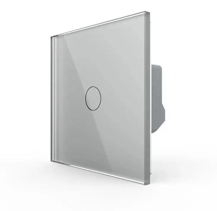 Slimme Touchscreen Wisselschakelaar | Livolo | Grijs, Doe-het-zelf en Verbouw, Elektra en Kabels, Schakelaar, Nieuw, Ophalen of Verzenden