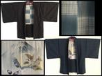 Set van 2 / Hawk / Japanse Vintage Kimono  HAORI jas -