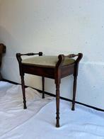 Stoel - Antique Edwardian Freestanding Quality Inlaid Piano, Antiek en Kunst
