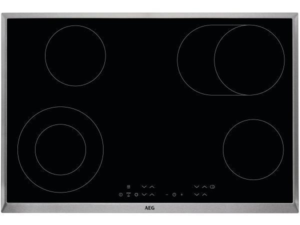 Veiling - AEG HK834060XB kookplaat 80 cm keramisch, Witgoed en Apparatuur, Kookplaten